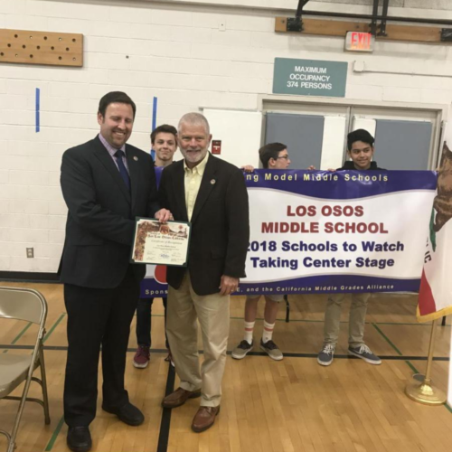 Los Osos Middle School Award